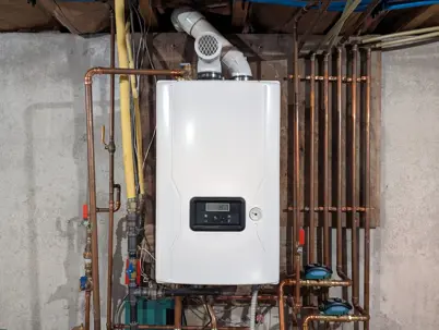 A tankless water heater